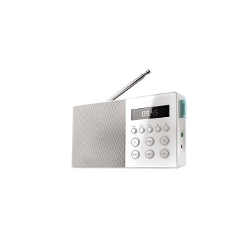 Hama DR10 Clock White – image 1