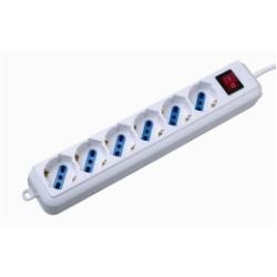 Nilox 07NXSM6PIN001 power distribution unit (PDU) White