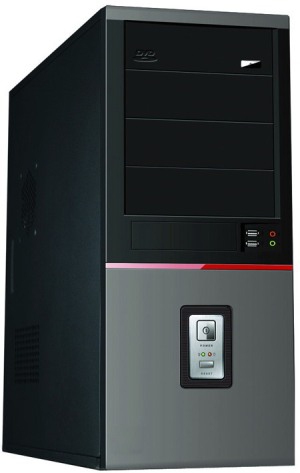 itek Artic Midi Tower Black, Grey