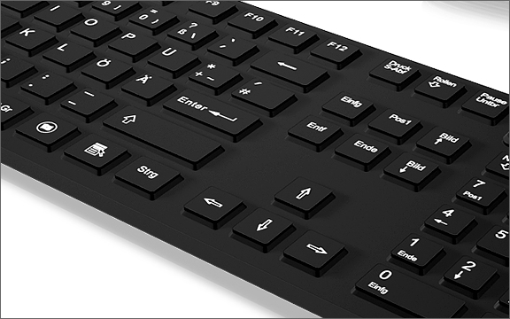 KeySonic KSK-8030IN keyboard Universal USB QWERTY English Black – image 5