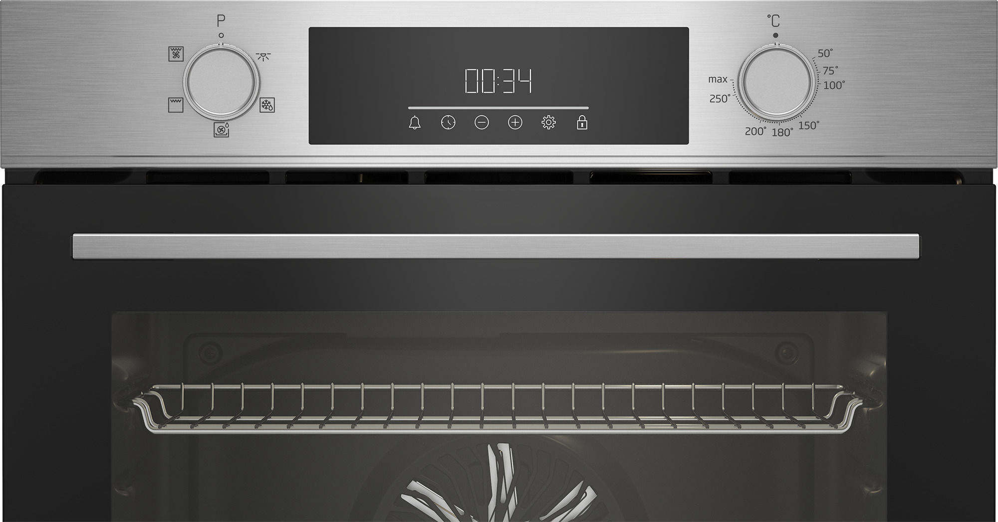 Beko BBAIF22300X 60cm Built-In Single Fan Oven with AeroPerfectTM – image 3