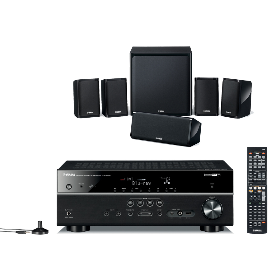 Yamaha YHT-499 speaker set Home theatre Black 5.1 channels – image 1