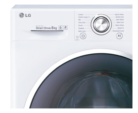 LG F12U2HDM1N washing machine Front-load – image 4