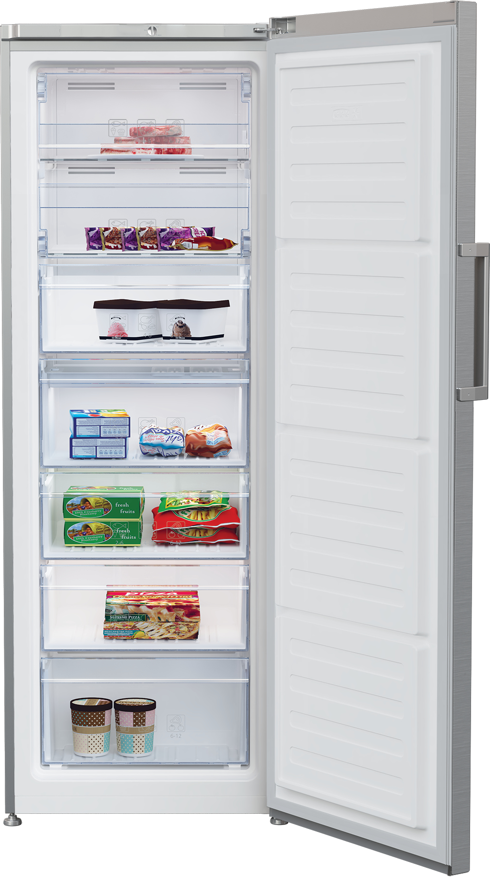 Beko RFNE290L31XBN freezer Upright freezer Freestanding – image 3