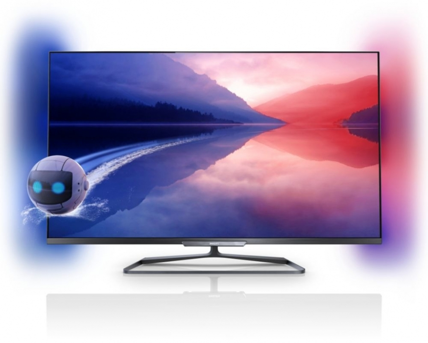 Philips 42HFL7008D 106.7 cm (42") Full HD Smart TV Wi-Fi Black, Silver 400 cd/m² – image 1