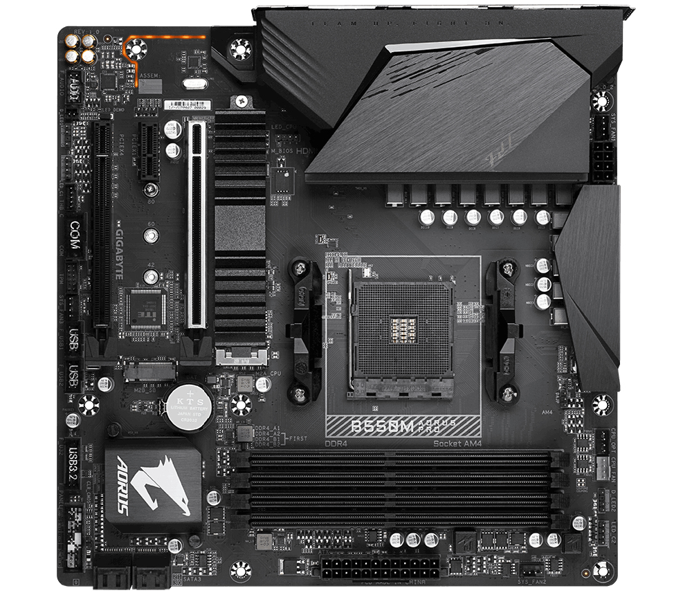 GIGABYTE B550M AORUS PRO (rev. 1.0) – image 2