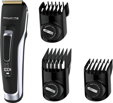 Rowenta Advancer TN5240F1 hair trimmers/clipper Black, Silver 29 Lithium-Ion (Li-Ion)