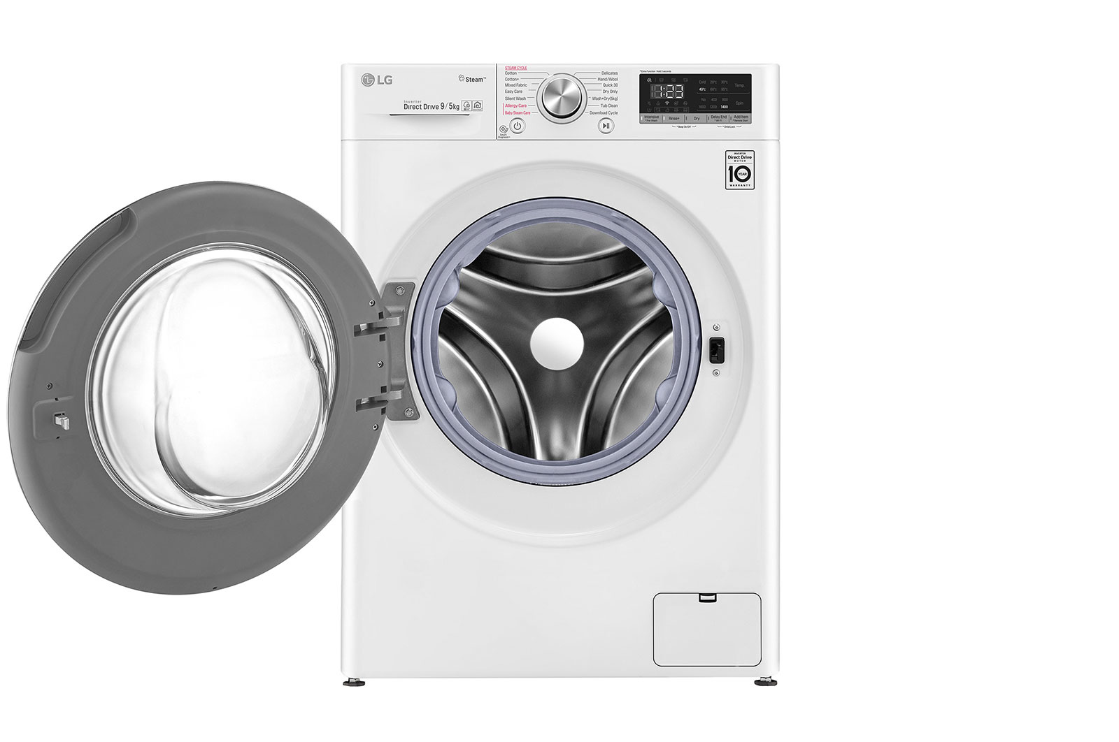LG F4DN509S0 washer dryer Freestanding Front-load White – image 2
