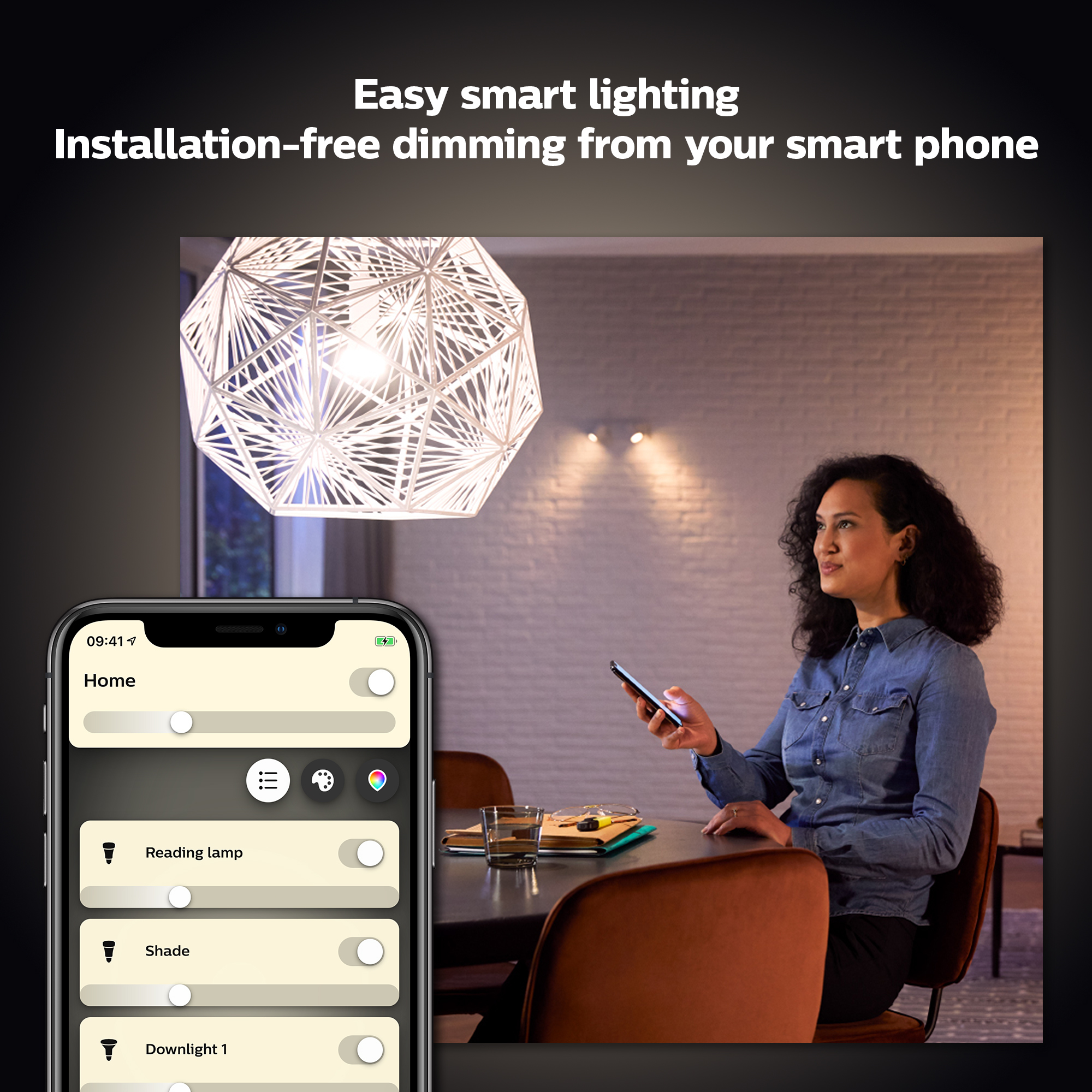 Philips by Signify Philips Hue White A60 – E27 smart bulb – 800 (2-pack) – image 4