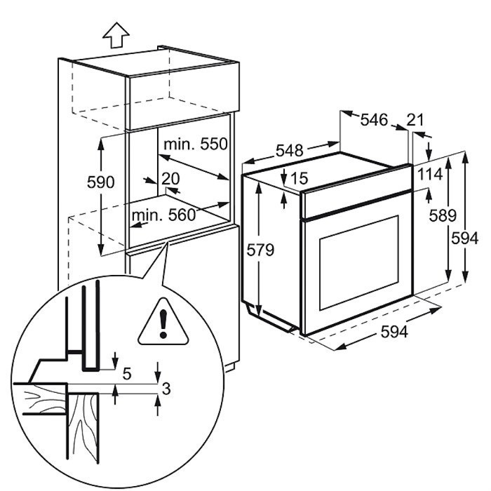 Electrolux EOB8857AOX oven – image 3