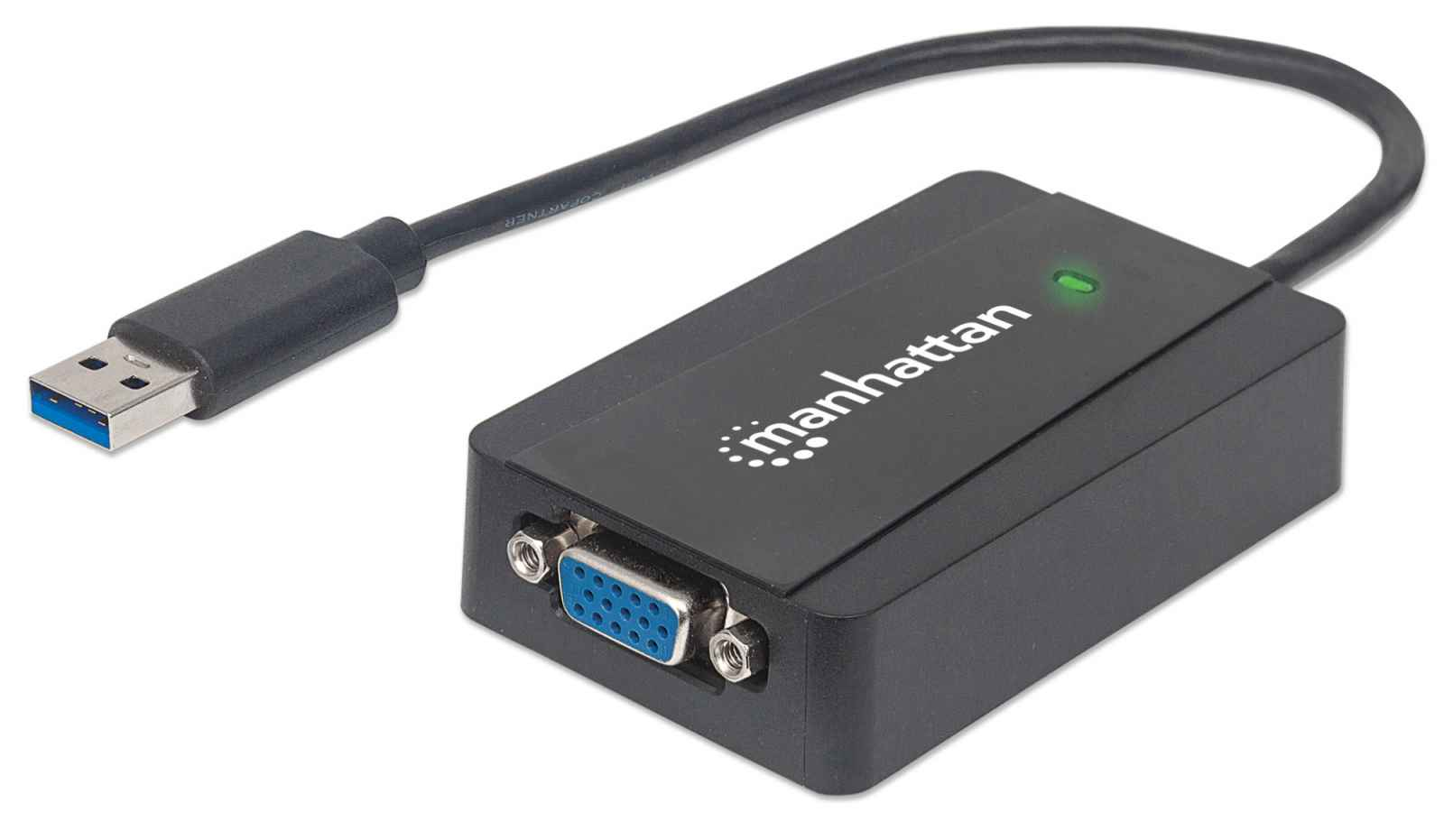 Manhattan USB-A to SVGA Converter Cable
