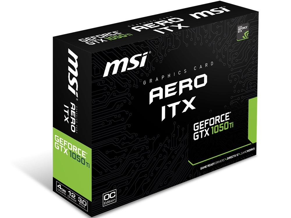 MSI GeForce GTX 1050 TI AERO ITX 4G OC – image 7