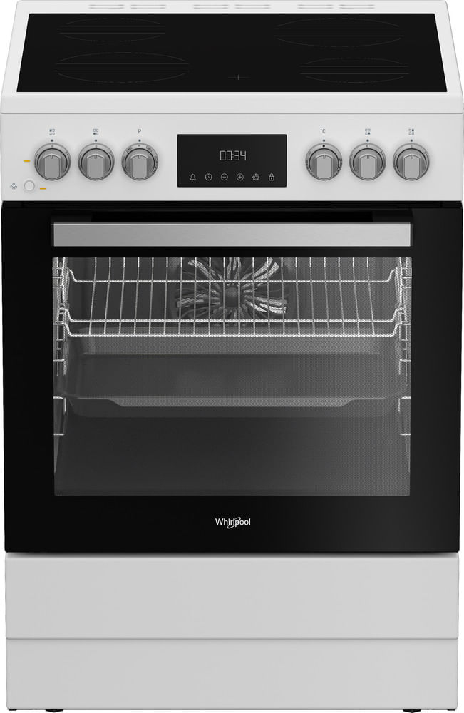 Whirlpool W6V8LCSW Freestanding cooker Electric Ceramic hob White – image 2