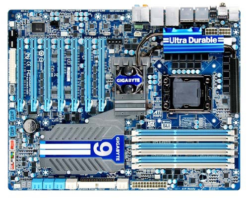 GIGABYTE GA-X58A-UD9 motherboard Socket B (LGA 1366) XL-ATX – image 1