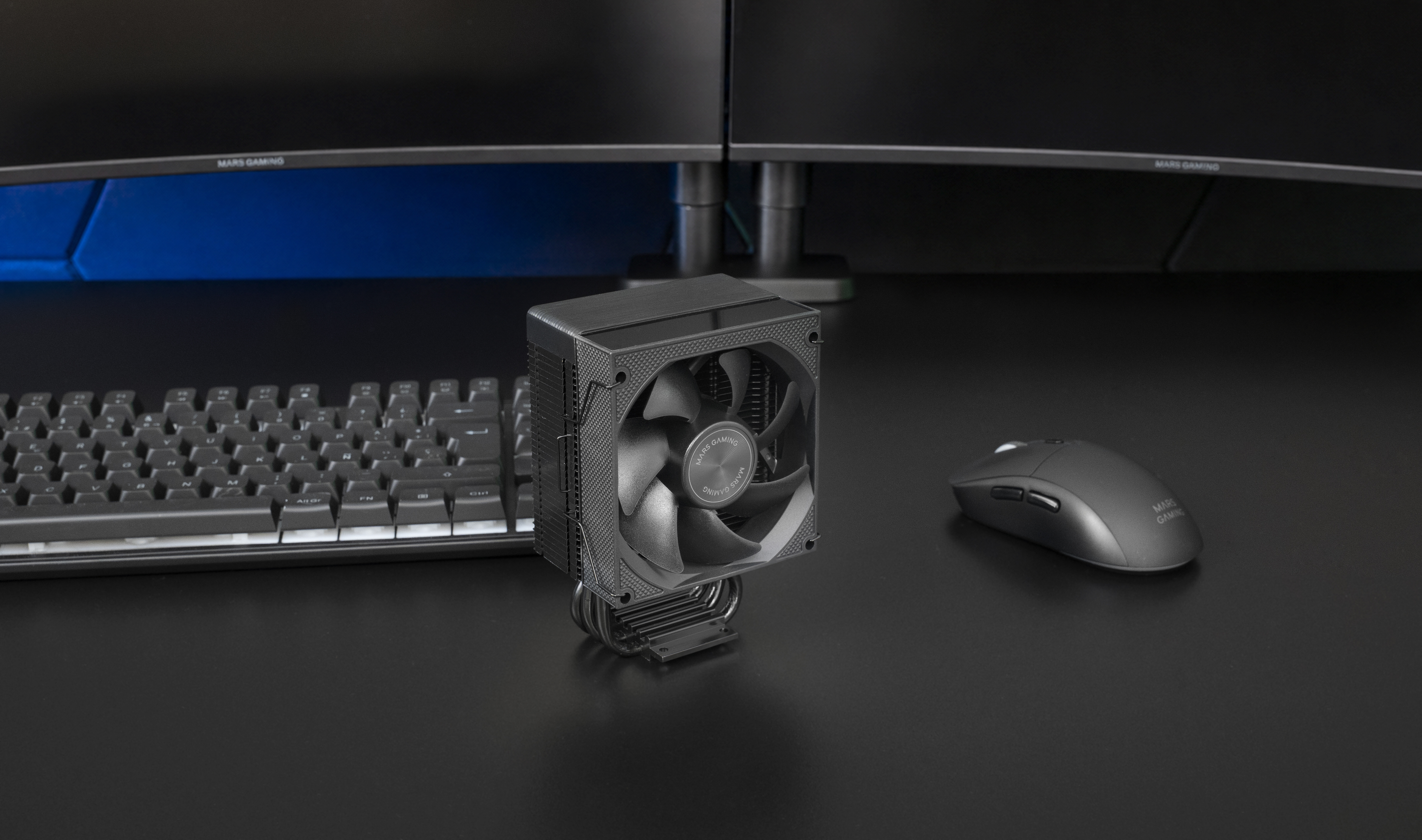 Mars Gaming MCPUXPRO computer cooling system Computer case Air cooler Black 1 pc(s) image 12