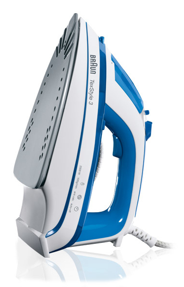Braun TS355A Dry & Steam iron Eloxal soleplate