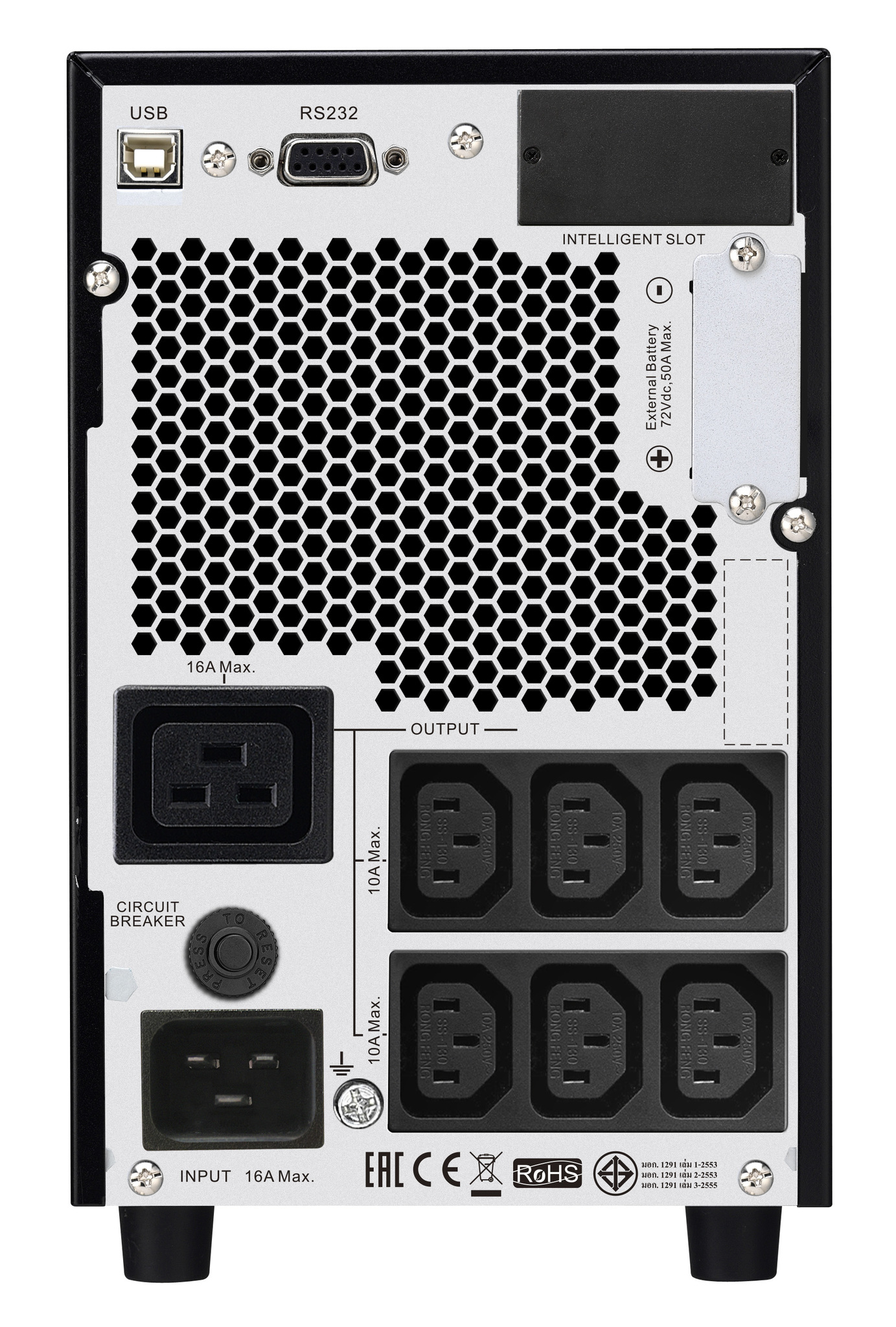 APC SRV3KIL uninterruptible power supply (UPS) Double-conversion (Online) 3 kVA – image 2