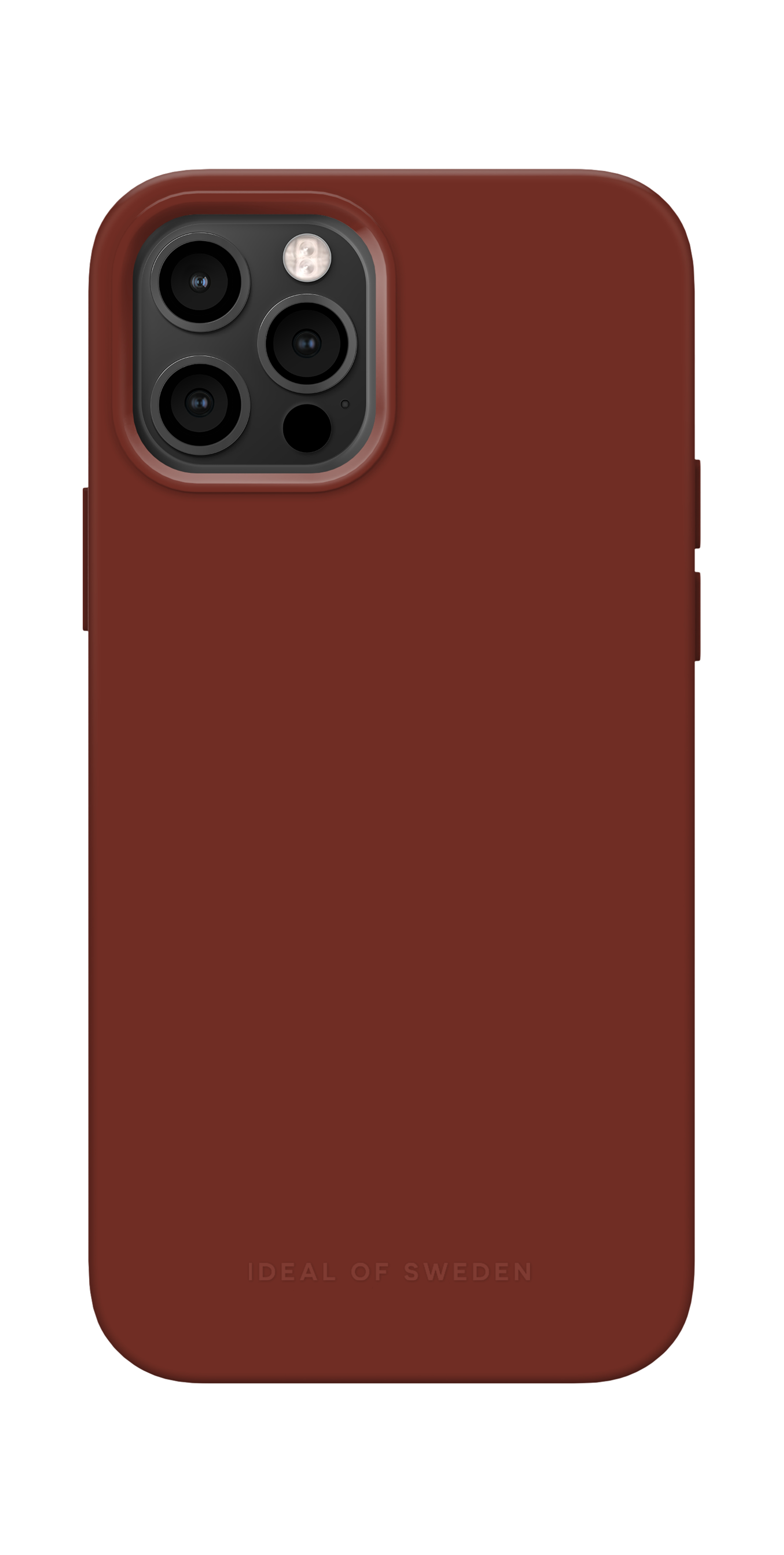 iDeal of Sweden Silicone Case iPhone 12/12P Dark Amber – image 3