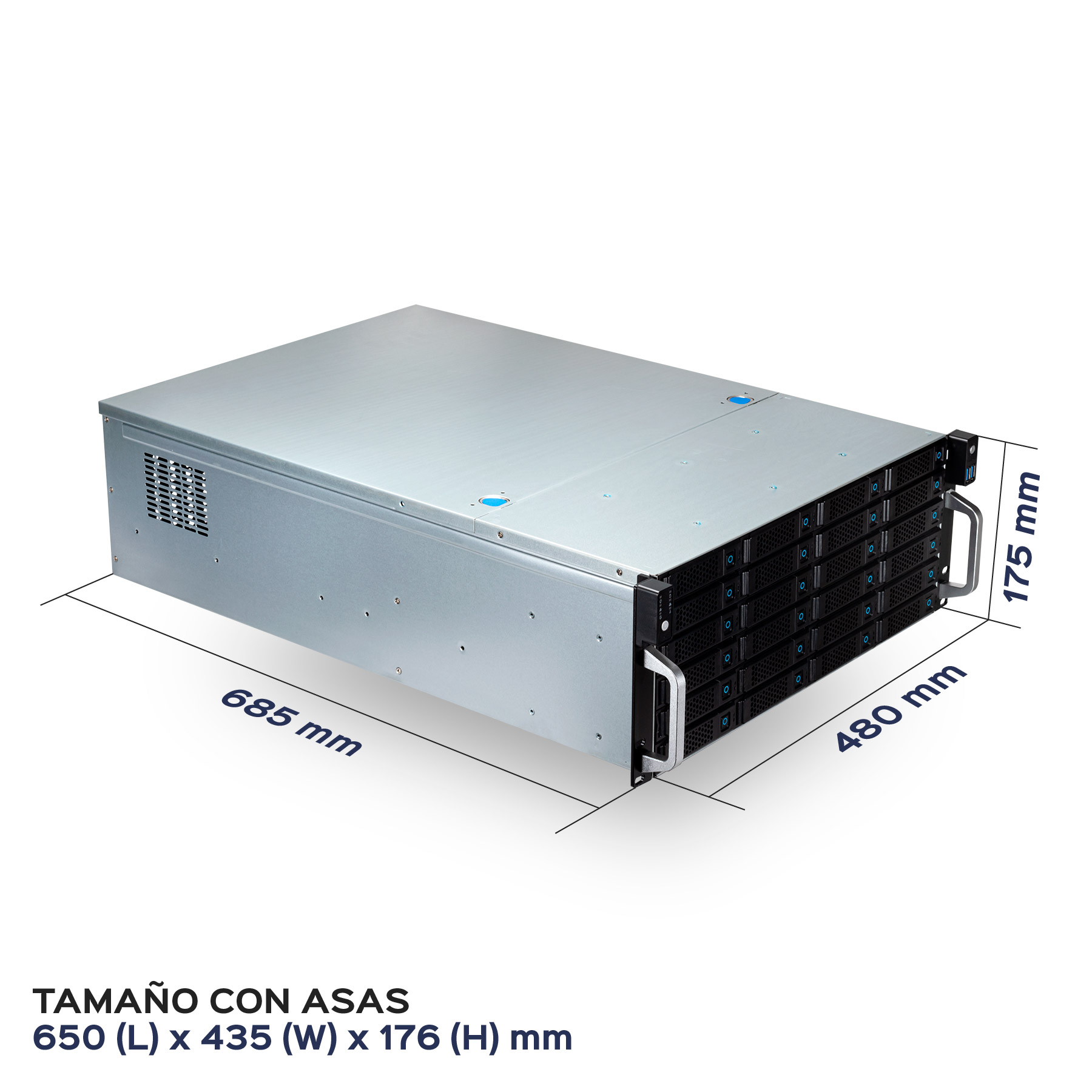 UNYKAch Server Rack Hot Swap 4U / 24 Bays – image 9