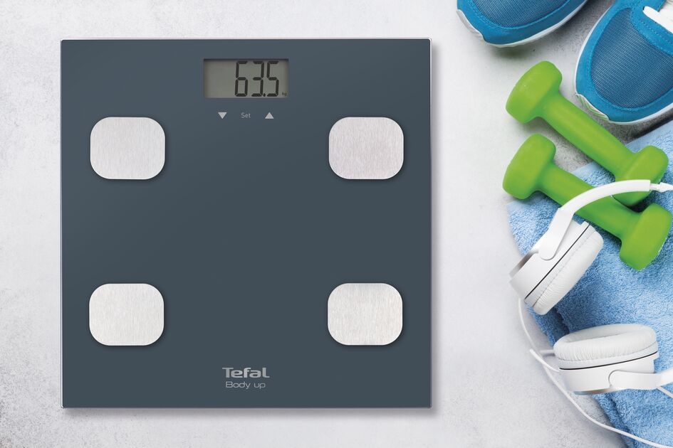 Tefal Body Up BM2520 personal scale Square Blue Electronic personal scale – image 6