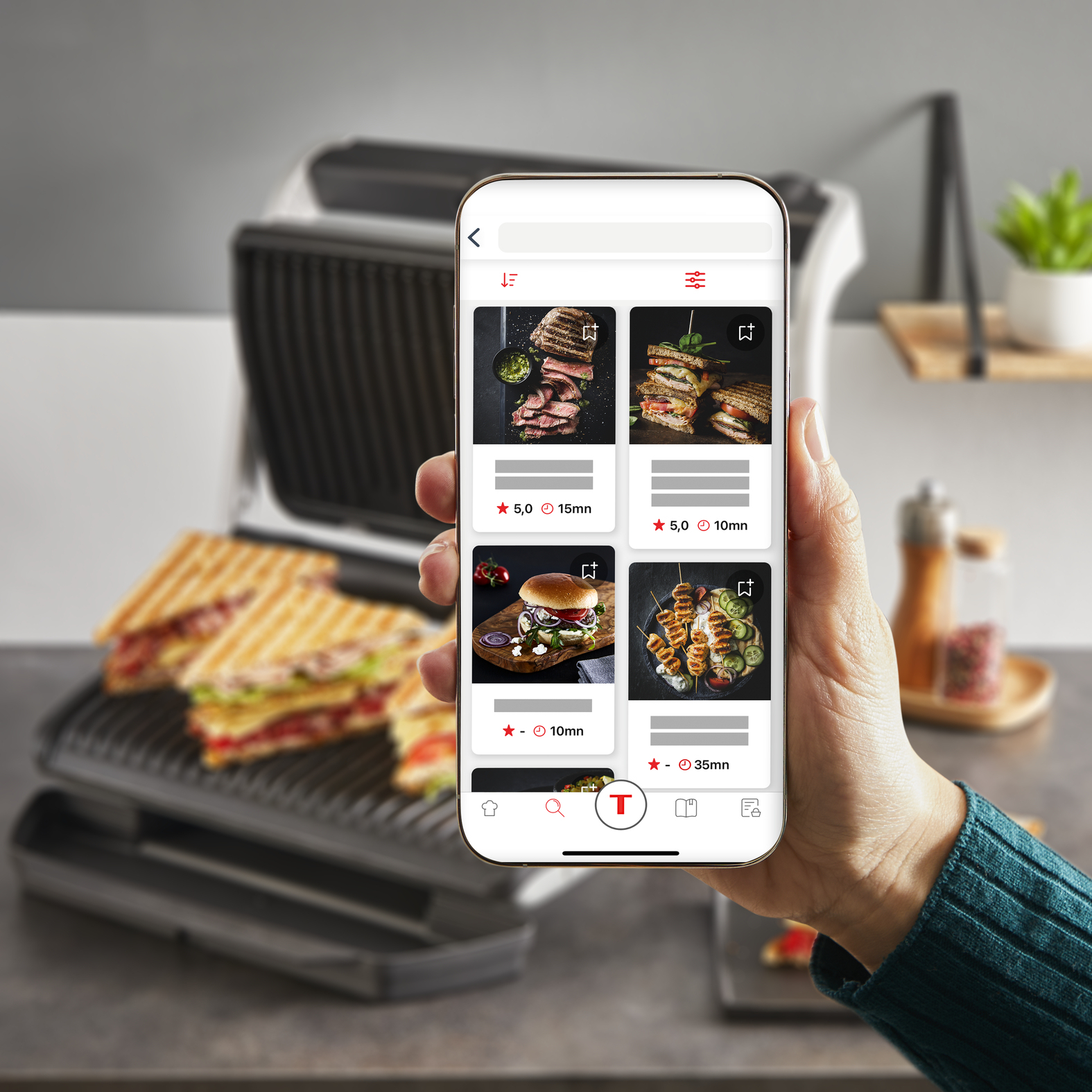 Tefal Optigrill+ XL GC727D10 contact grill – image 9