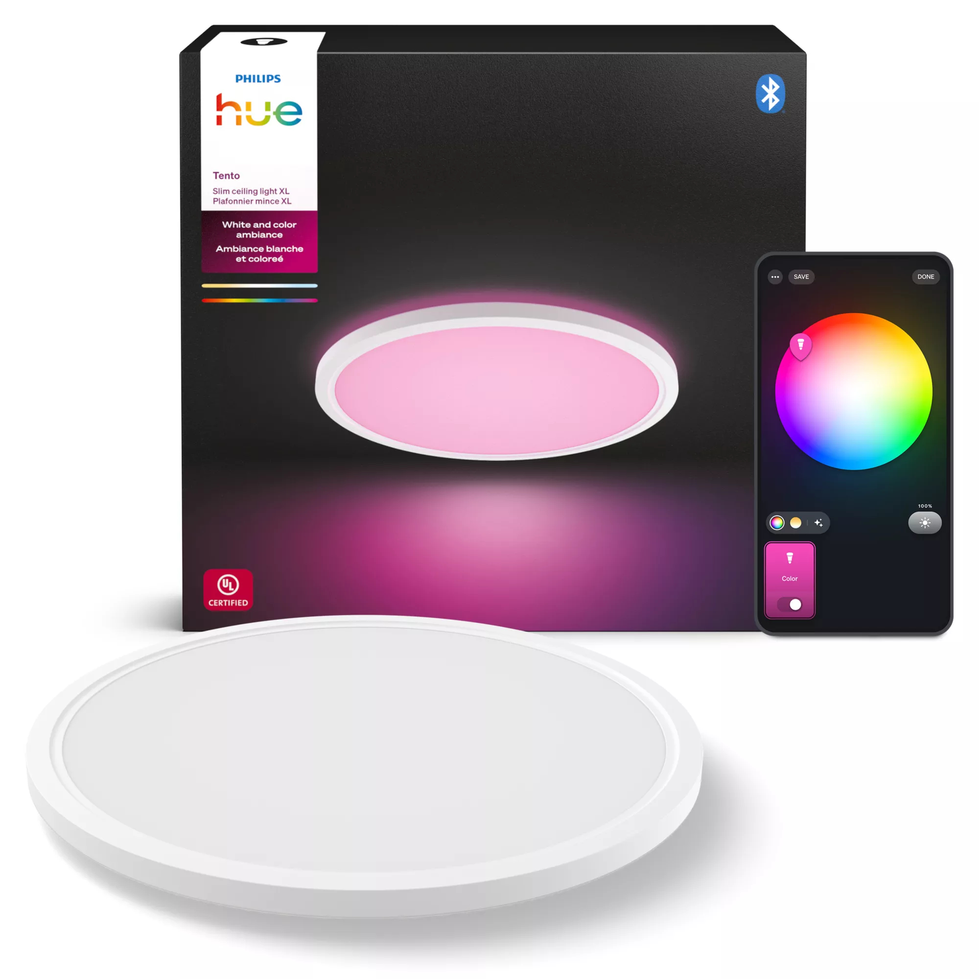 Philips by Signify Philips Hue White and colour ambience 046677610104 smart lighting Bluetooth/Zigbee – image 3