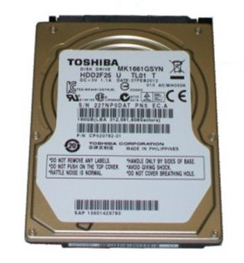 Fujitsu TOS:MK1661GSYN internal hard drive