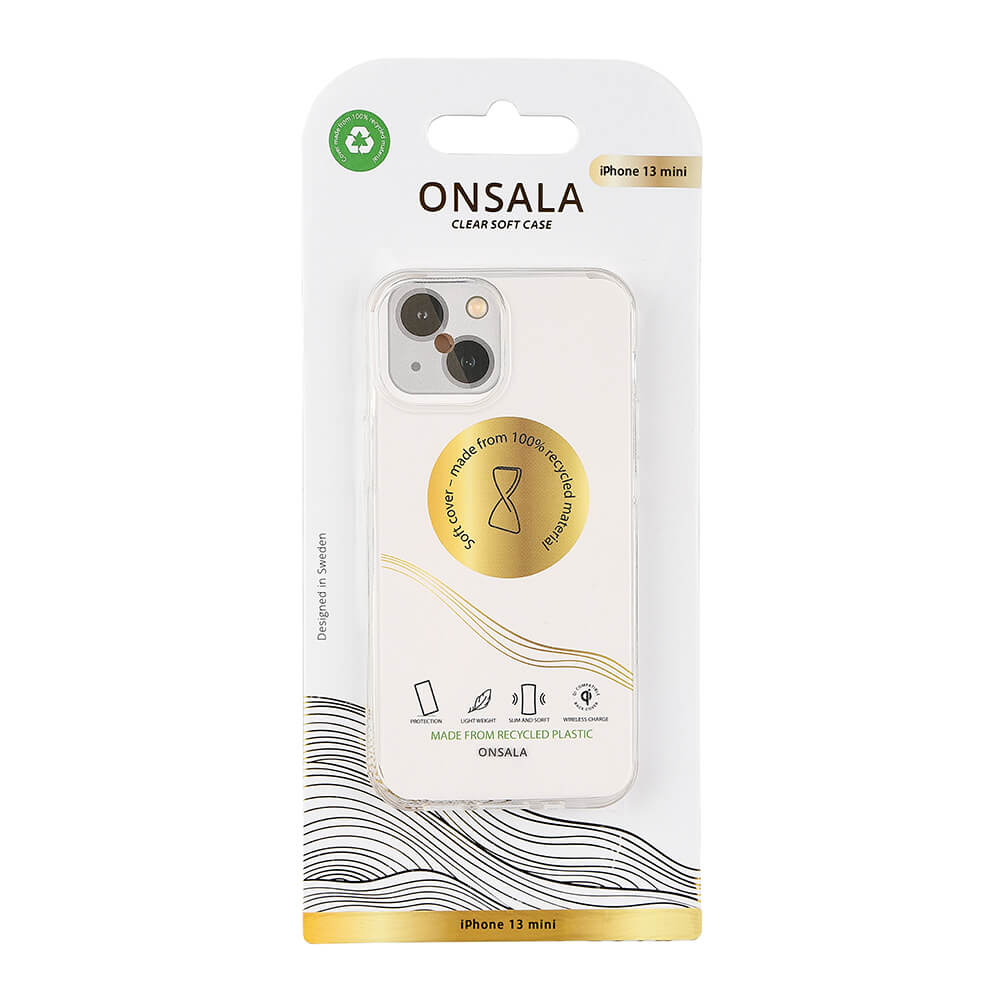 Onsala Phone Case Recycled TPU Transparent - iPhone 13 Mini – image 2