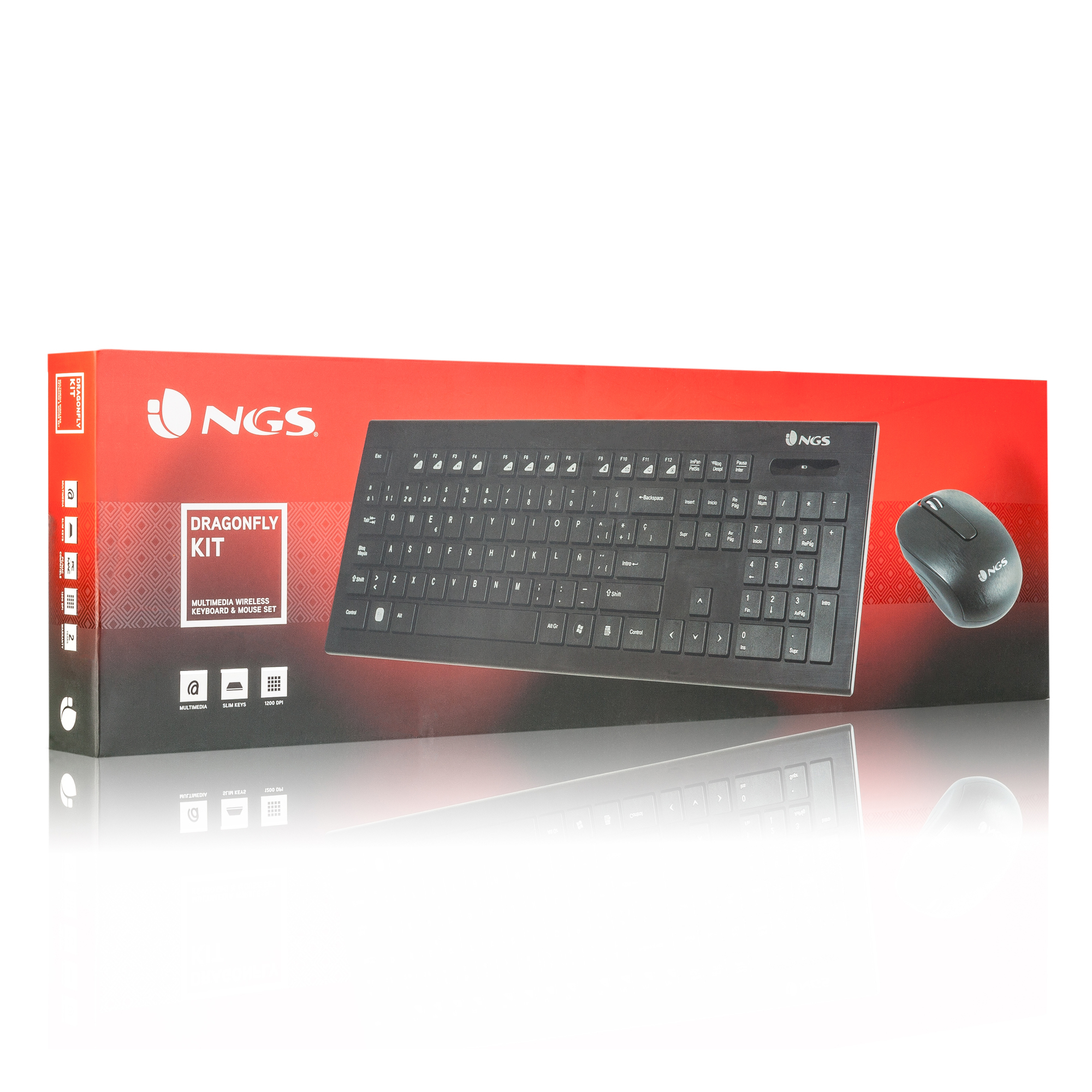 NGS Dragonfly Kit, QWERTY, ES – image 6