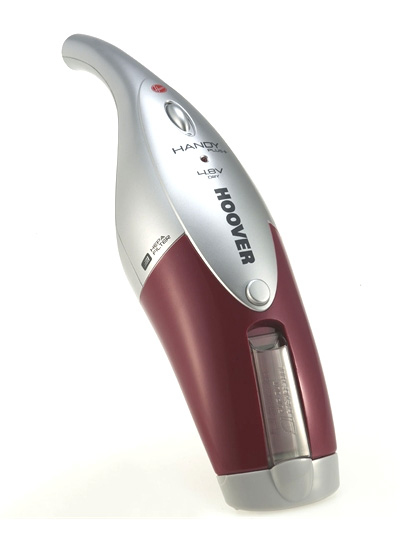 Hoover SP48DR handheld vacuum Bordeaux, Silver Bagless