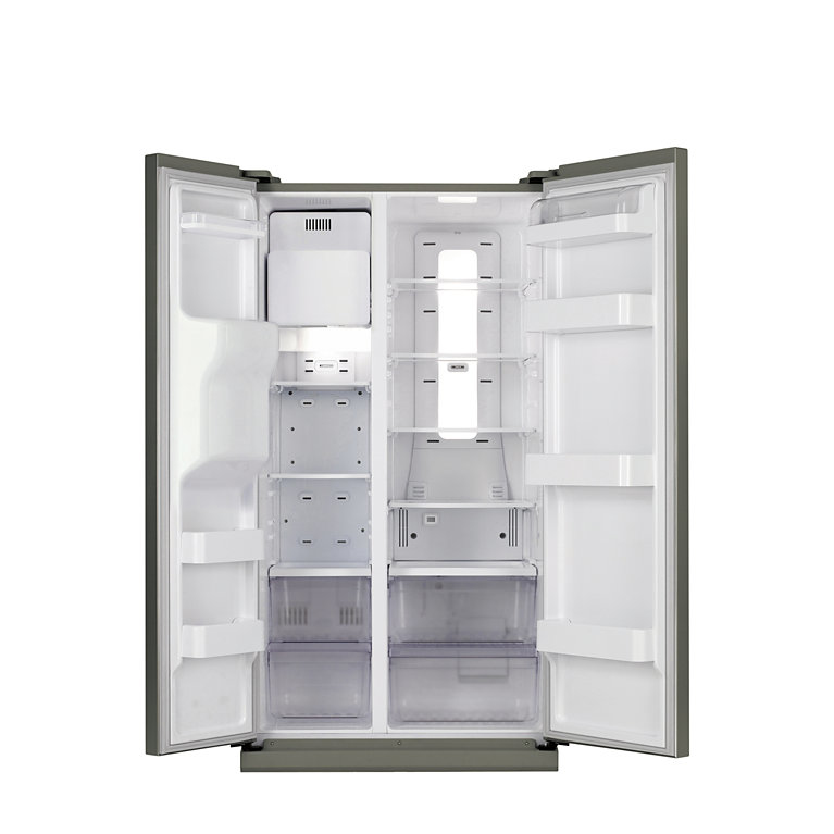 Samsung RS21HUTPN1 side-by-side refrigerator Freestanding Platinum – image 2