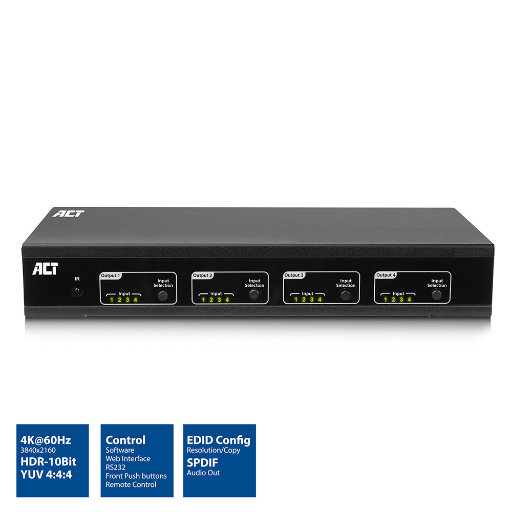 ACT AC7860 HDMI 4K Matrix Switch – image 2