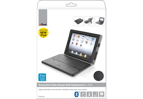 Trust 18446 tablet case Folio Black – image 3