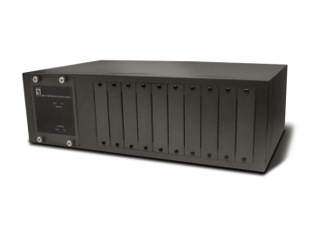 LevelOne 10-Slot Media Converter Chassis – image 1