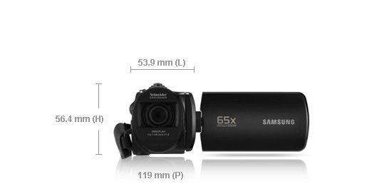Samsung SMX-F50BP camcorder CCD Black – image 8