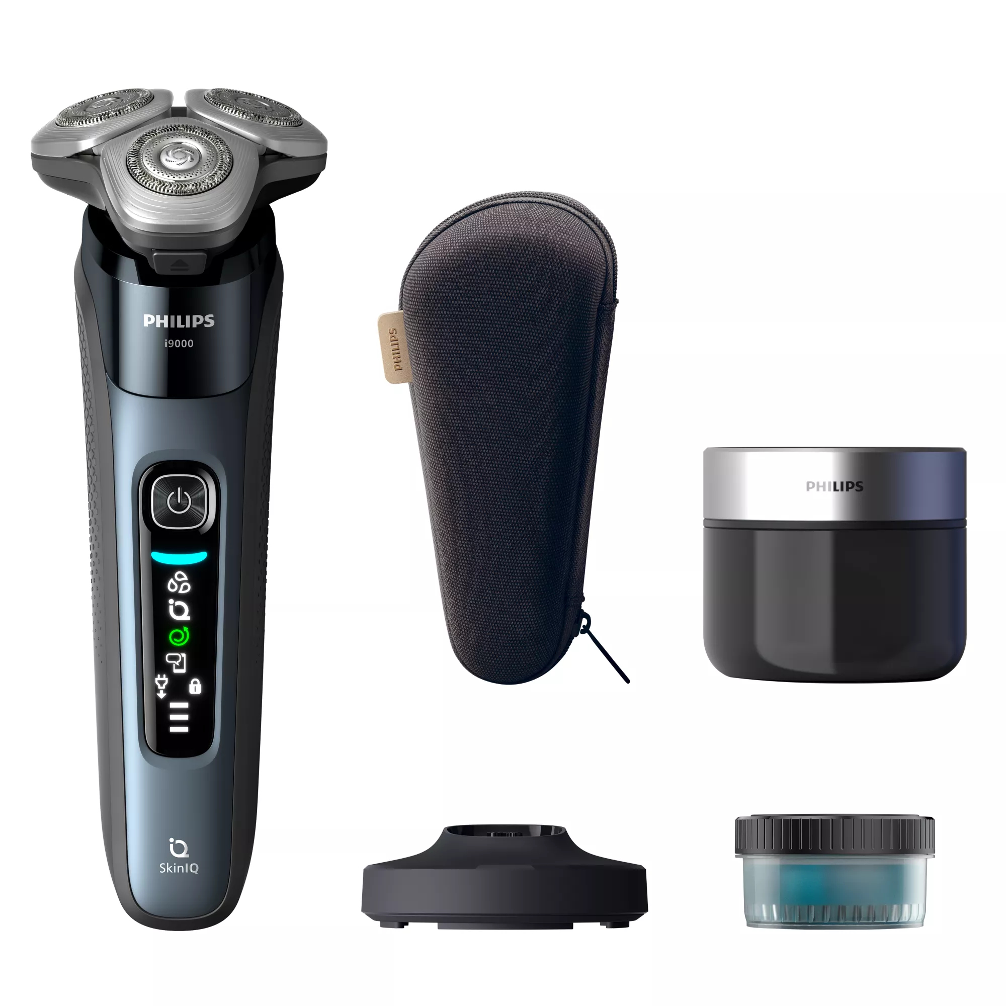Philips Series i9000 i9000 X9001/30 Wet & Dry Electric Shaver with SkinIQ – image 1