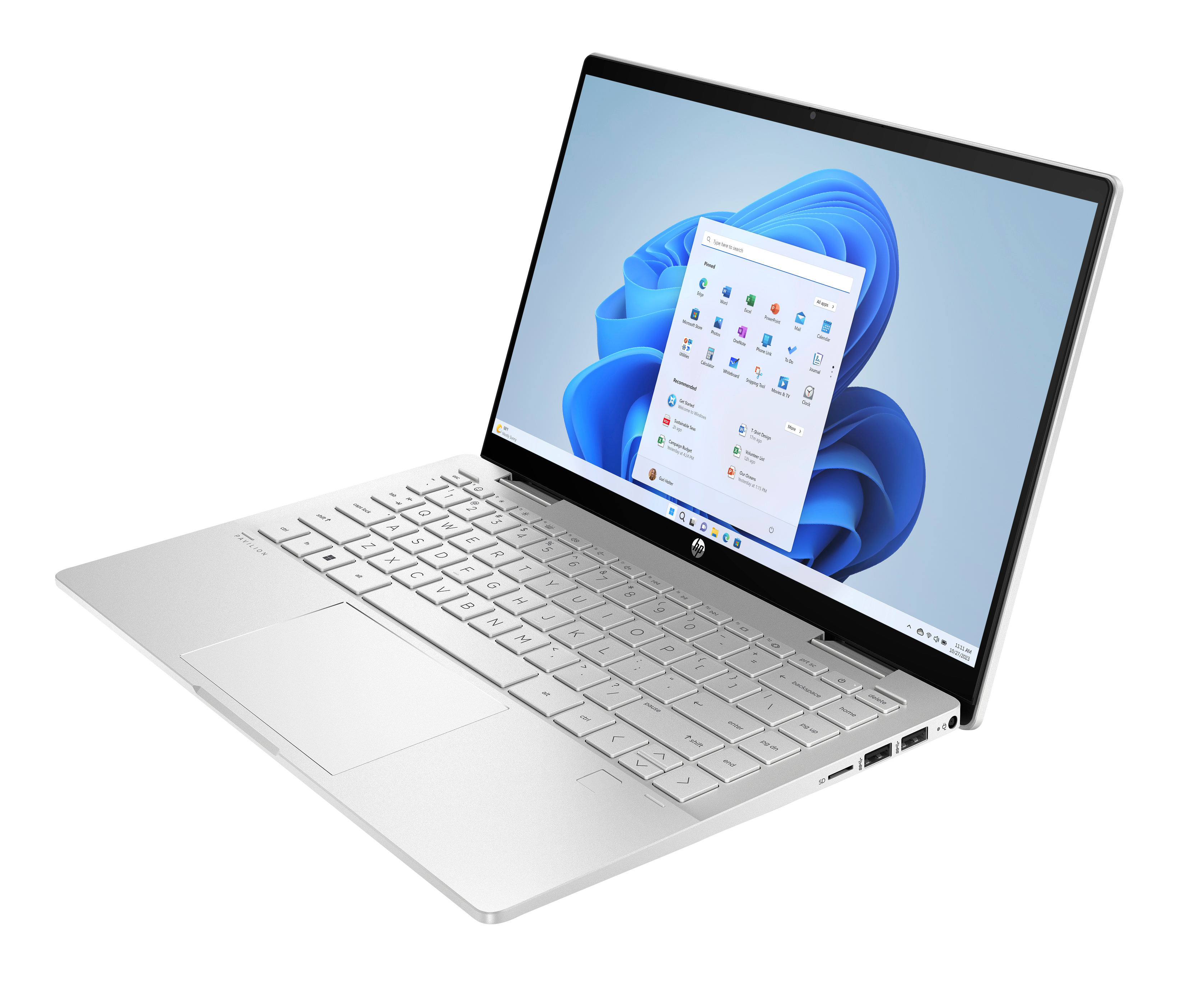 Convertible 2 en 1 - HP Pavilion x360 14-ek2002ns, 14" Full HD, Intel® Core™ 7 150U, 16GB RAM, 1TB SSD, Gráficos Intel®, W11 H, Plata - imagen 15