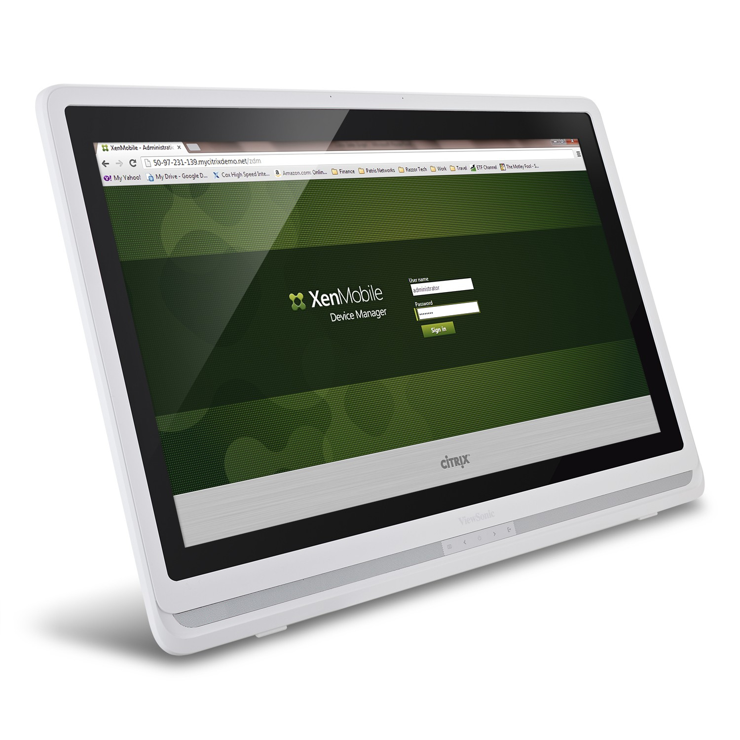 Viewsonic SD-A245 computer monitor – image 2
