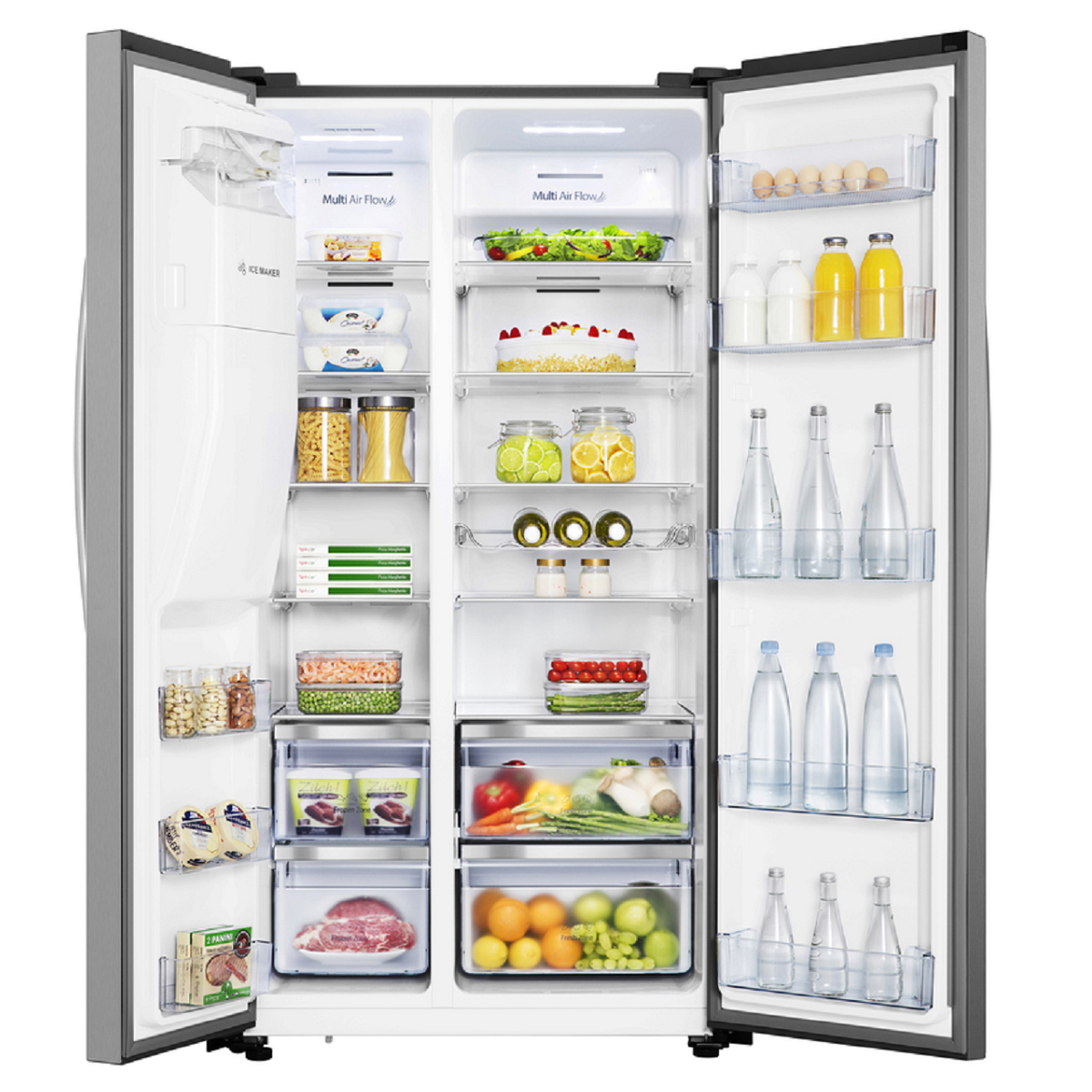 Hisense RS694N4IIF side-by-side refrigerator Freestanding – image 4
