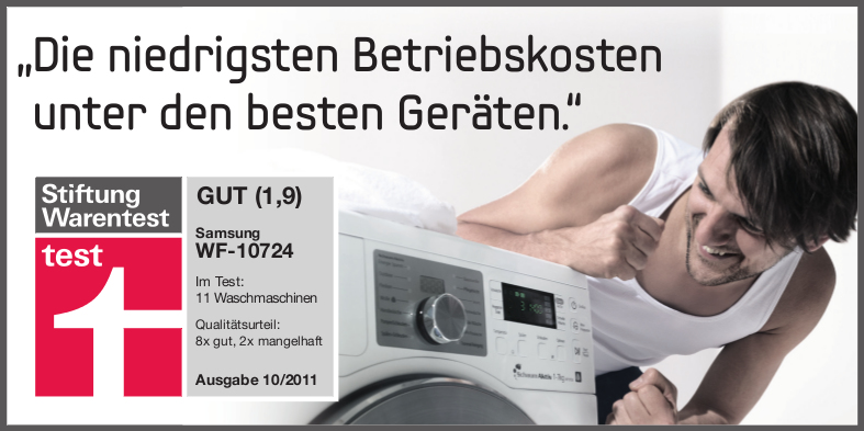Samsung WF-10724 washing machine Front-load – image 3