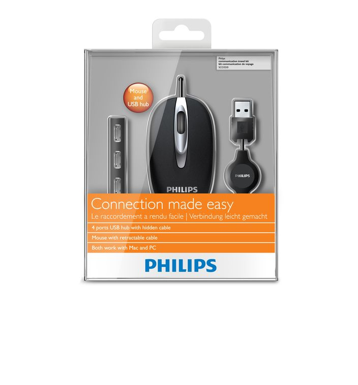 Philips Wired notebook mouse SCO3210/10 – image 2