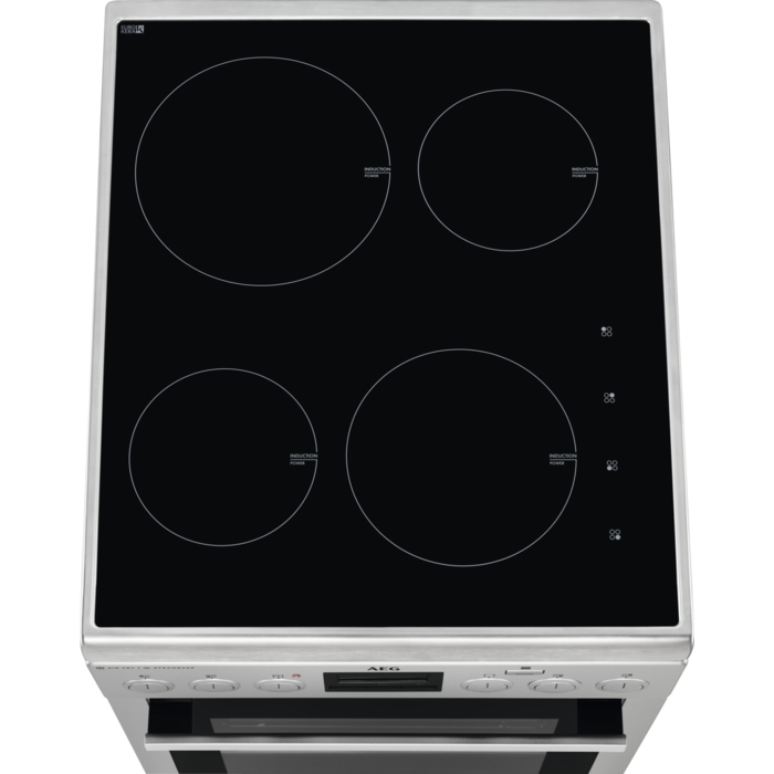 AEG CIB56470BX Freestanding cooker Electric Zone induction hob Stainless steel – image 8