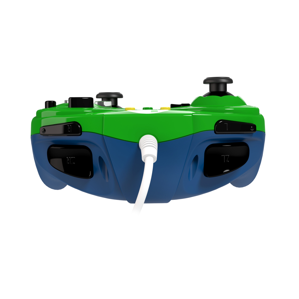 PDP Luigi Blue, Green Gamepad Nintendo Wii U, Wii – image 4