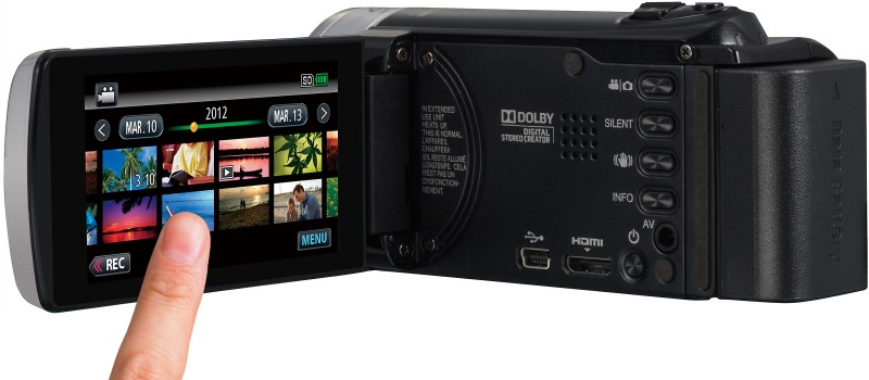 JVC GZ-E209BEU camcorder Handheld camcorder – image 3