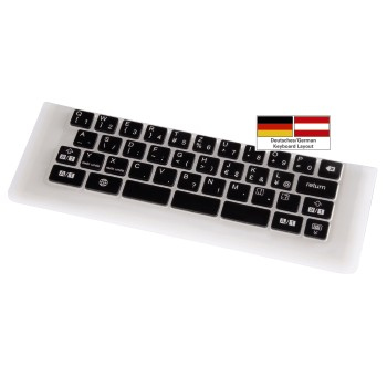 Hama 00107905 mobile device keyboard QWERTZ German Black, White – image 1