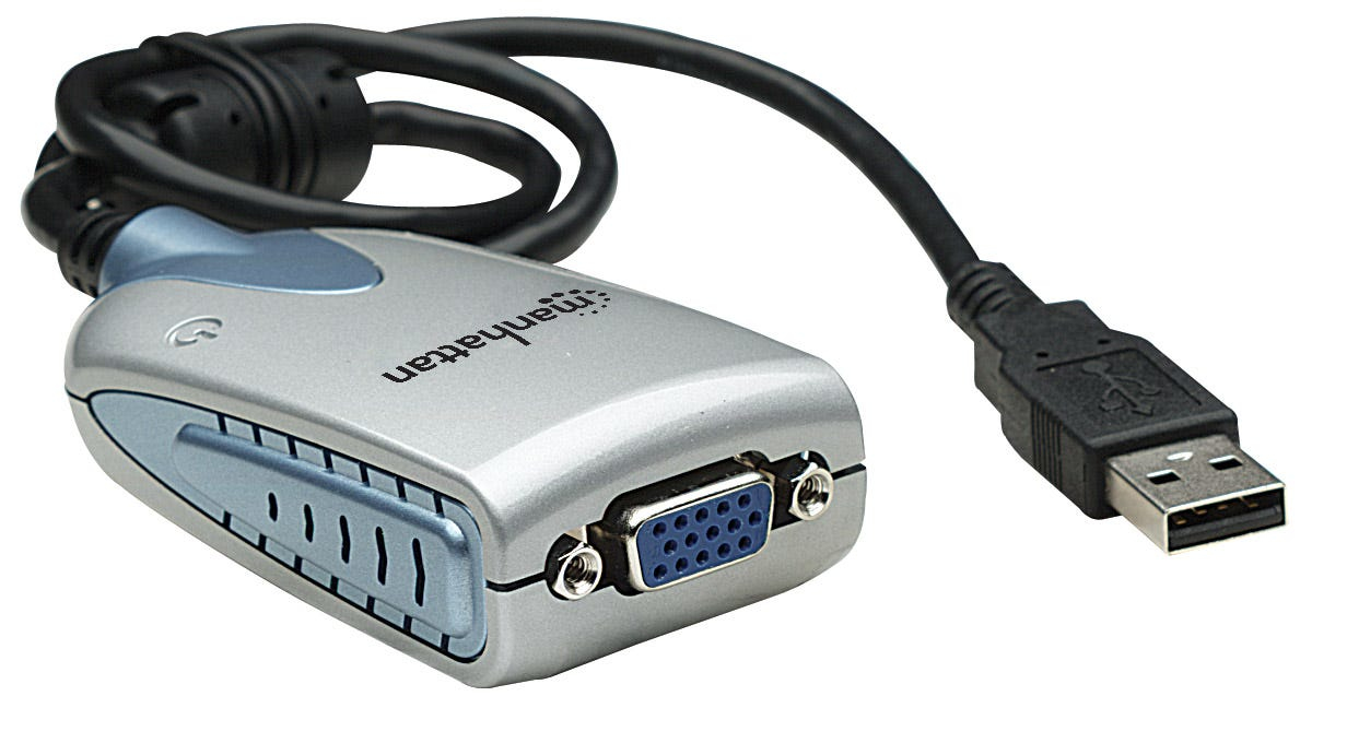 Manhattan USB-A to SVGA Converter Cable – image 2