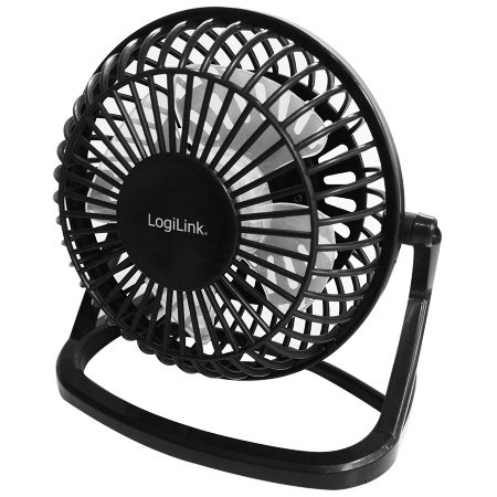 LogiLink UA0192 household fan Black