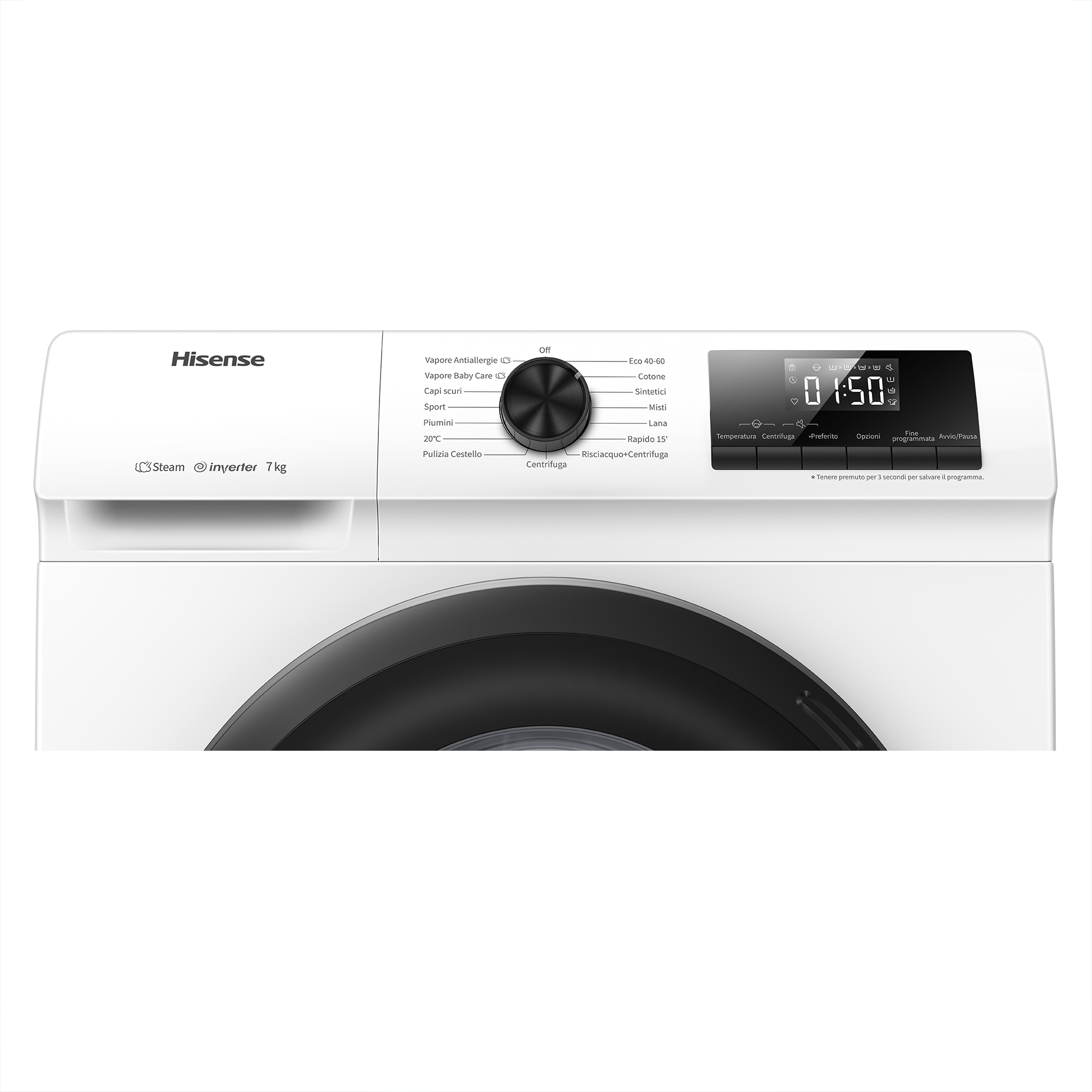 Hisense WFQP701219VM washing machine Front-load – image 3