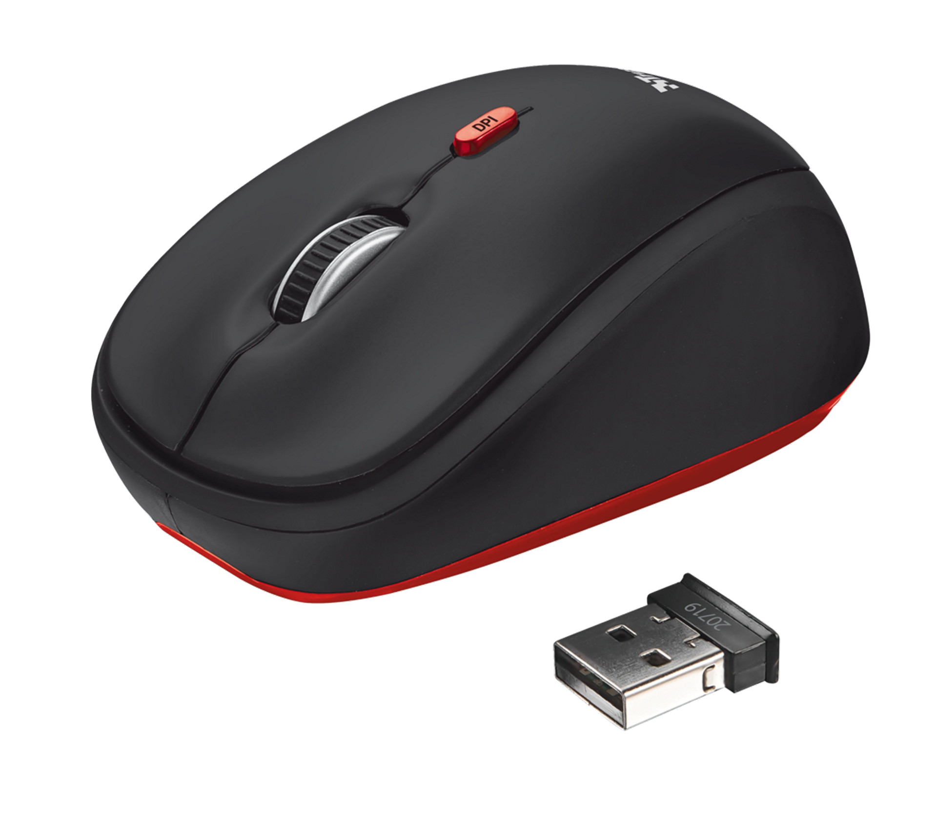 Trust WMS-111 mouse Ambidextrous RF Wireless Optical 1600 DPI – image 3