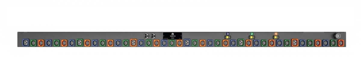 Vertiv I10135L power distribution unit (PDU) 44 AC outlet(s) 1U Black